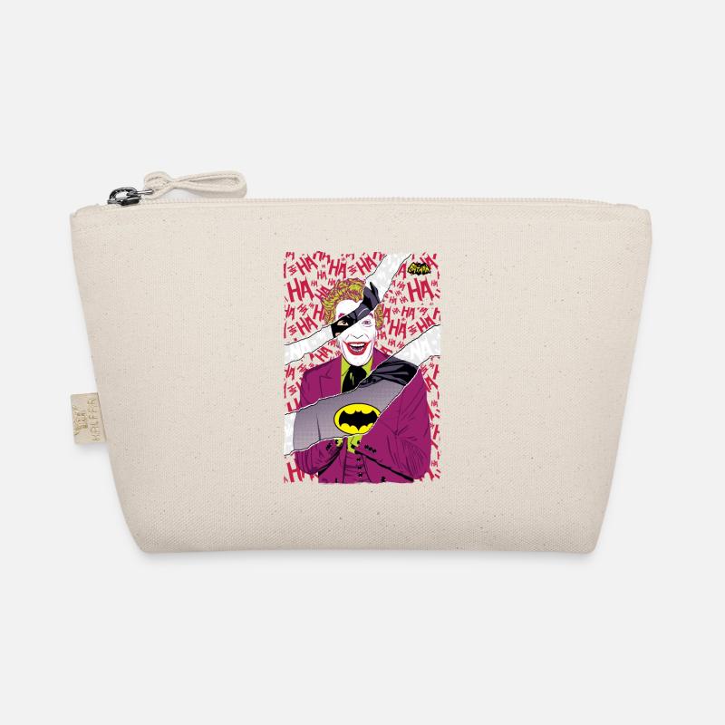DC Comics Batman Vintage Bösewicht Joker - Bio-Täschchen - Natur