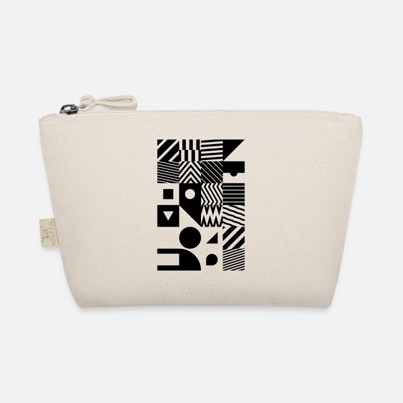 Minimal Muster Abstrakt Bio-Täschchen