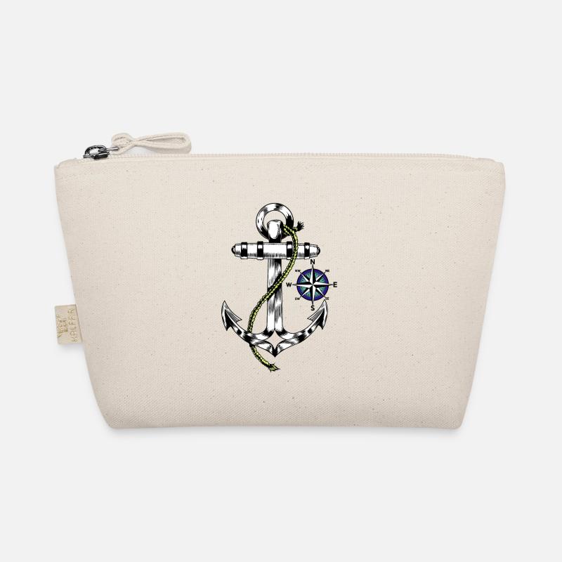 Maritime Ancre Windrose Boussole Sens du ciel Trousse biologique