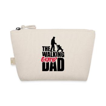 The walking (grand) dad - grandad - Organic Pouch - nature - Front