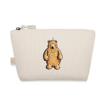 Grizzly drôle - mignon - cadeau - Trousse biologique - nature - Devant