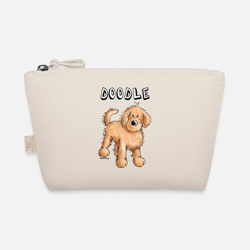 Lustiger Doodle - Goldendoodle - Hybridhund - Hund - Bio-Täschchen - Natur