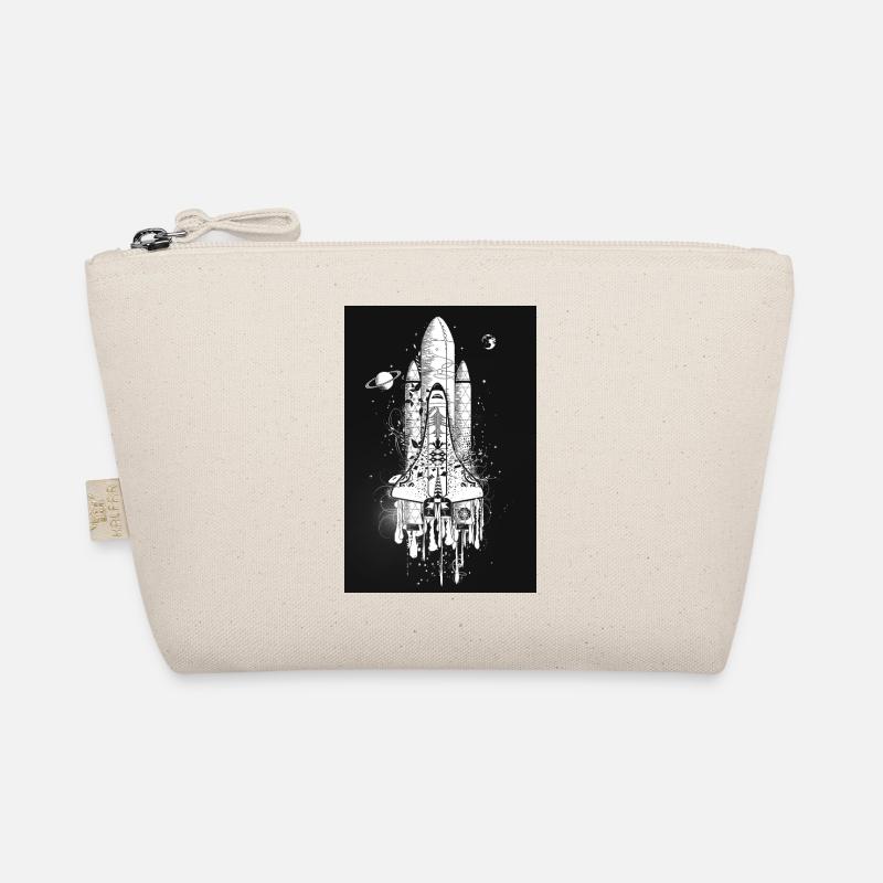 Navette spatiale imaginative dans le style graffiti Trousse biologique