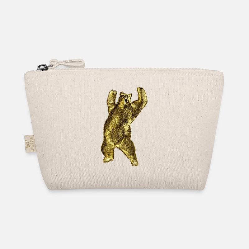 Powerful bear appearance Organic Pouch