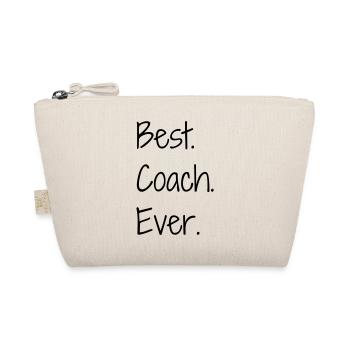 Coach / Coaching / Trainer / Sport - Bio-Täschchen - Natur - Vorne