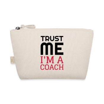 Coach / Coaching / Trainer / Sport - Bio-Täschchen - Natur - Vorne