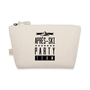 apres ski party team - Bio-Täschchen - Natur - Vorne