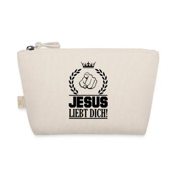 jesus_liebt_dich_001 - Bio-Täschchen - Natur - Vorne