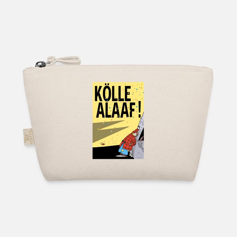 Köln Karneval Alaaf Cartoon Bio-Täschchen