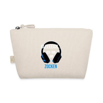 Zocken Gamer Gaming Zocker - Bio-Täschchen - Natur - Vorne