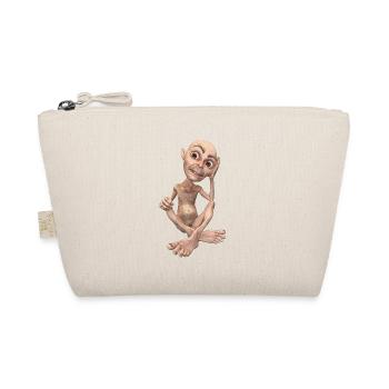 Dwarf, gnome, goblin, mythical creature, fairy tale - Organic Pouch - nature - Front