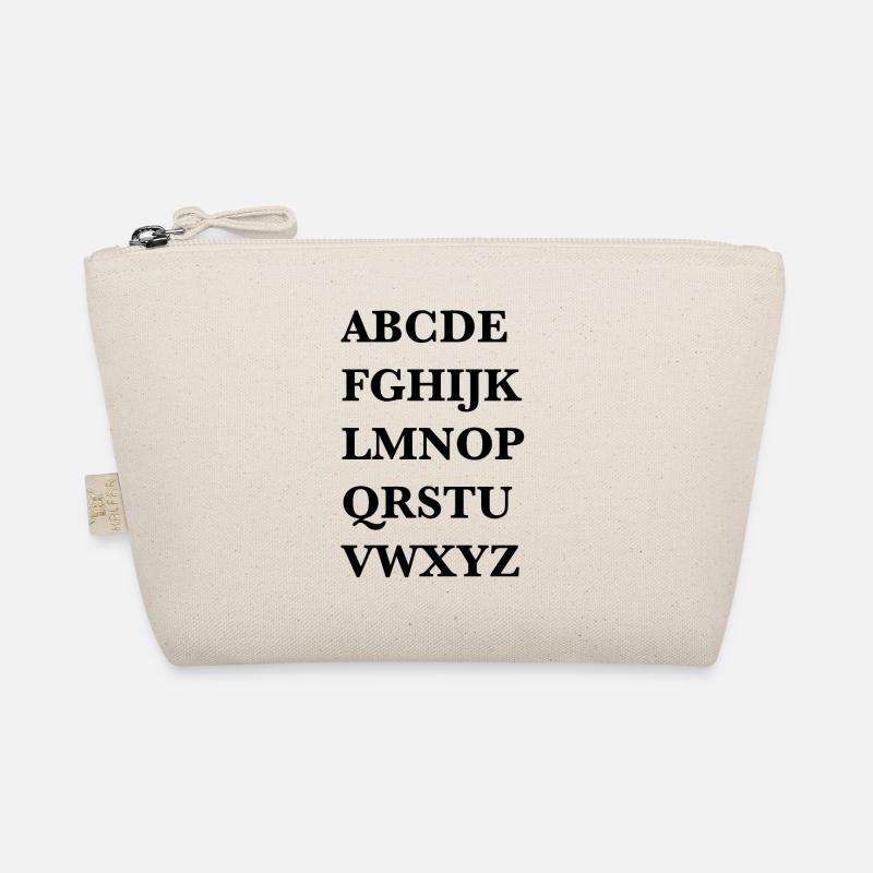 Alphabet Bio-Täschchen