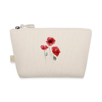 Mohn - Bio-Täschchen - Natur - Vorne