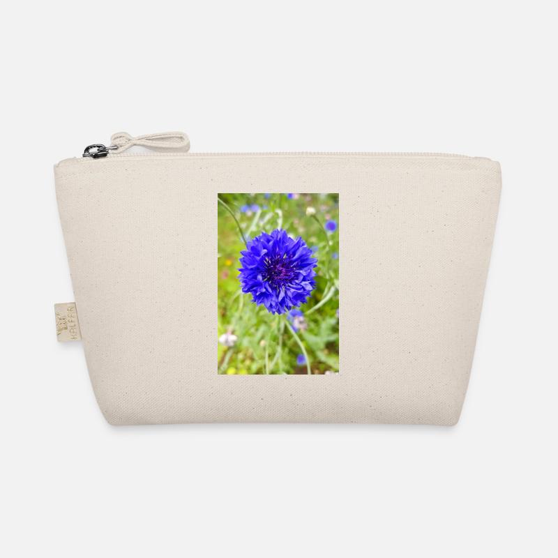 bluebottle also cornflower Kornblume Zyane - Bio-Täschchen - Natur