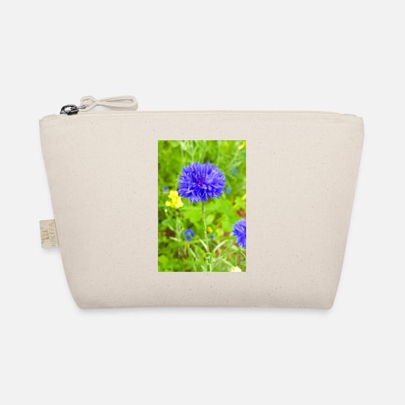 bluebottle also cornflower Kornblume Zyane - Bio-Täschchen - Natur