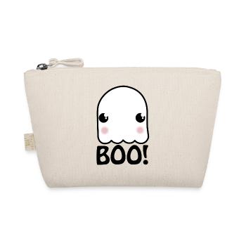 Cute ghost. - Organic Pouch - nature - Front