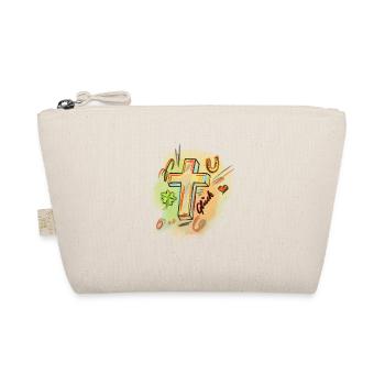 Vivid Christian Symbolism Illustration - Organic Pouch - nature - Front