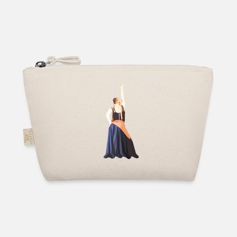 flamenco dancer Organic Pouch