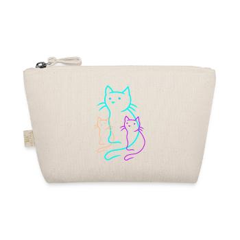 Cats Cats Kittens Pets Kids Domestic Cat - Organic Pouch - nature - Front