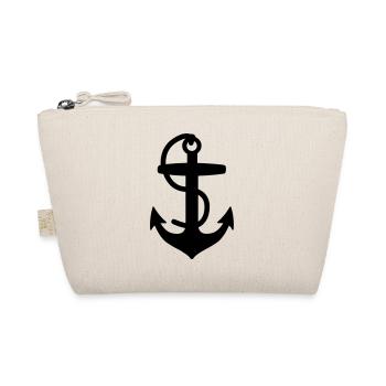 Anchor for boat or ship with rope sailor - Organic Pouch - nature - Front