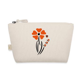Spring with ladybug - Organic Pouch - nature - Front