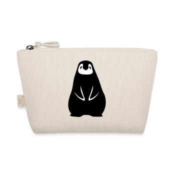 Penguin bébé penguin idée cadeau - Trousse biologique - nature - Devant