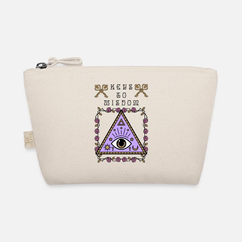 Third eye, the all-seeing eye, occult Organic Pouch