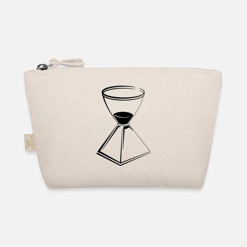 sand-glasses hourglass icon logo icon draw Organic Pouch