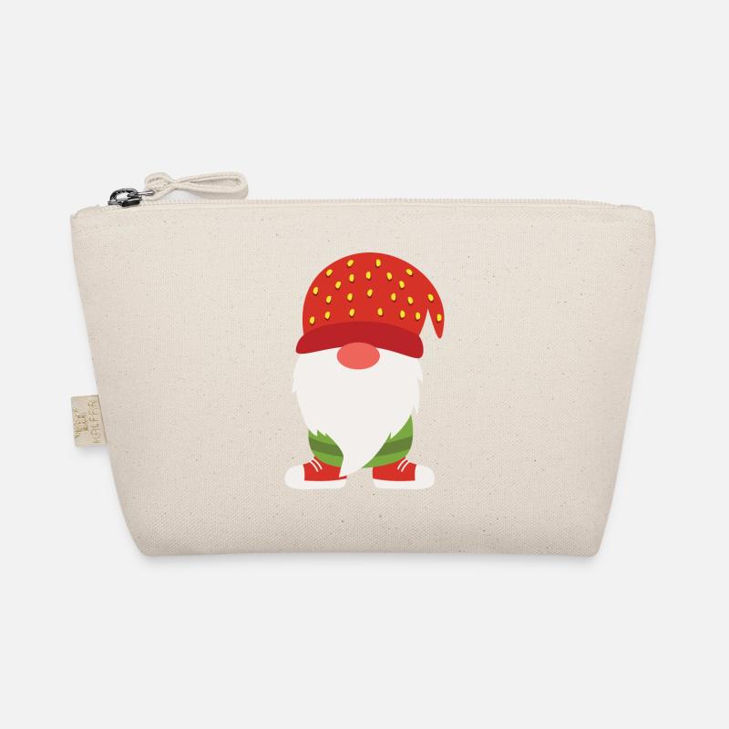 Erdbeer Gnom Bio-Täschchen