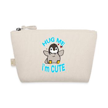 Pingu Hug Me - Organic Pouch - nature - Front