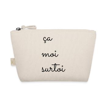 Tshirt ça moi surtoi , psychanalyse humour, - Trousse biologique - nature - Devant