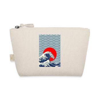 Japan retro Wave Kanagawa Stil Poster Geschenk - Bio-Täschchen - Natur - Vorne