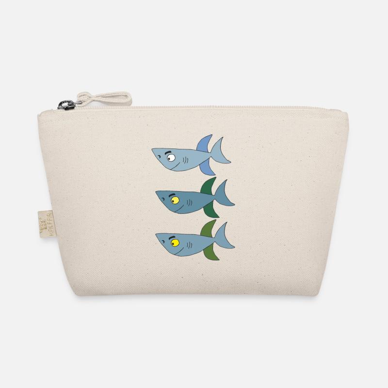 shark 3 brothers Organic Pouch