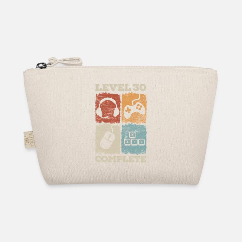 30th Birthday Level Complete Gaming Organic Pouch