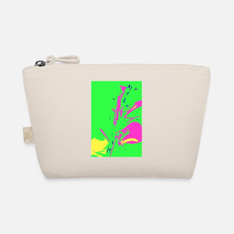 Gras in Pop Art Bio-Täschchen