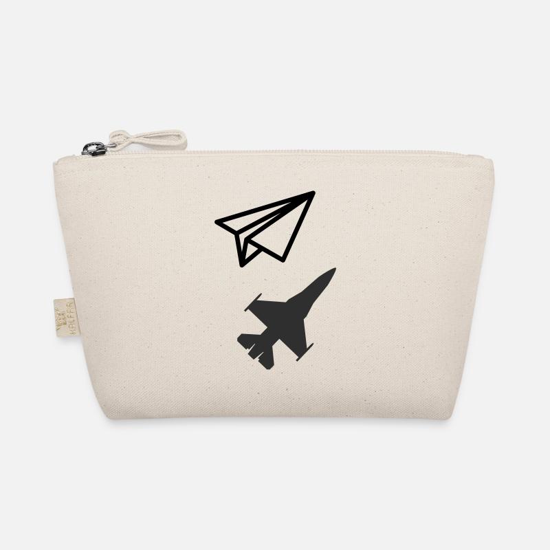 Paper airplane - Keeping your child's soul Organic Pouch