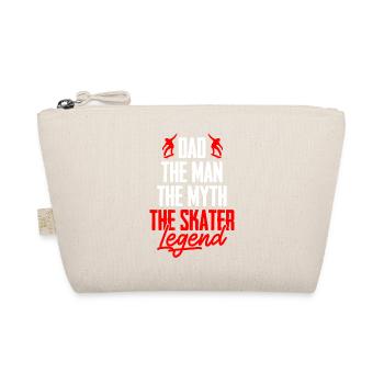 Dad The Man The Myth The Skater Legend Dad - Organic Pouch - nature - Front