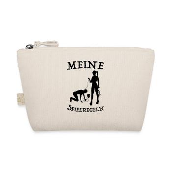 Spielregeln Hausherrin Herrin Domina - Bio-Täschchen - Natur - Vorne