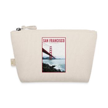 Carte postale rétro Golden Gate de San Francisco - Trousse biologique - nature - Devant