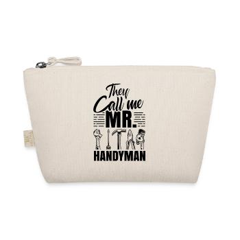 I'm called Mr. Heimwerker Handwerk Heimwerken - Organic Pouch - nature - Front