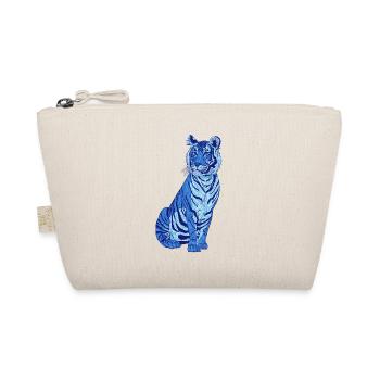Tiger blue - Organic Pouch - nature - Front