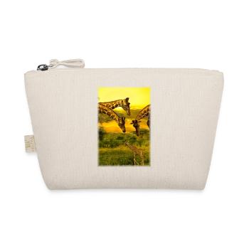 Giraffe in Kenya - Organic Pouch - nature - Front