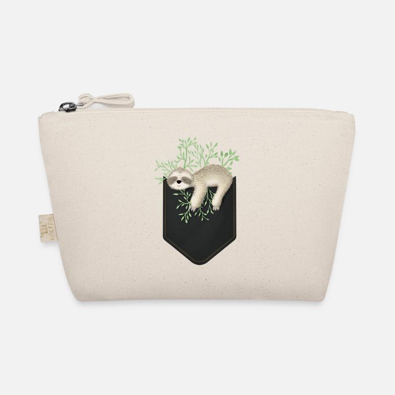 SüssesFaultier Brusttasche Sloth Geschenk Tier Bio-Täschchen