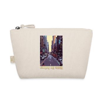 Gaming Big Apple - NYC Retro GTA Gamer-Design - Bio-Täschchen - Natur - Vorne