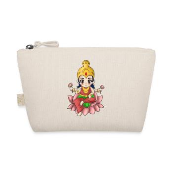 India Indian Hindu Durga God Land I Gift - Organic Pouch - nature - Front