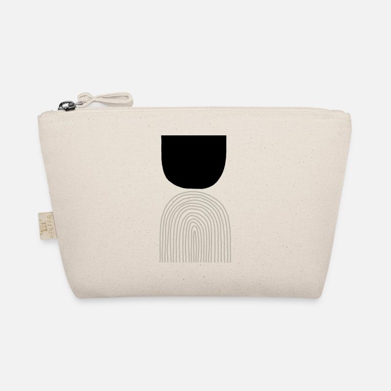 Abstract Curves Bio-Täschchen