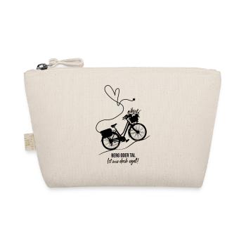 ebike-Bike-Flowers-Heart - Organic Pouch - nature - Front