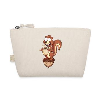 Benno the Squirrel (mit Eichel) - Bio-Täschchen - Natur - Vorne