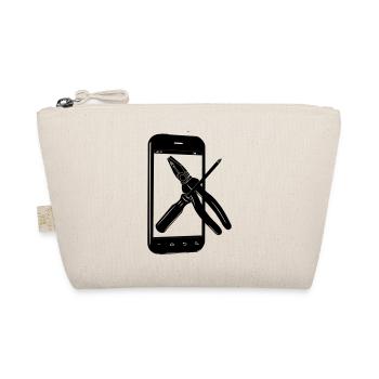 Smartphone with tools - Organic Pouch - nature - Front