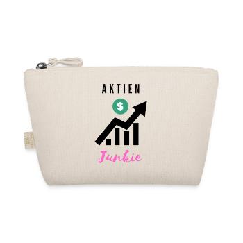 Aktienjunkie 3 - Bio-Täschchen - Natur - Vorne